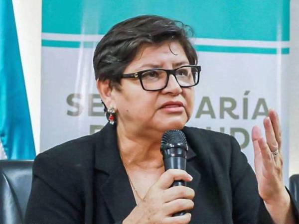 Carla Paredes, exsecretaria de Salud durante el gobierno de Xiomara Castro.