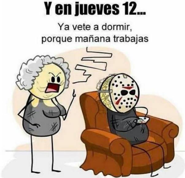 ¿Un día de mala suerte? Los mejores memes por ser viernes 13