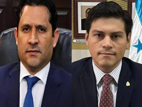 Mario Morazán y Marlon Ochoa en imagen de archivo La Prensa.