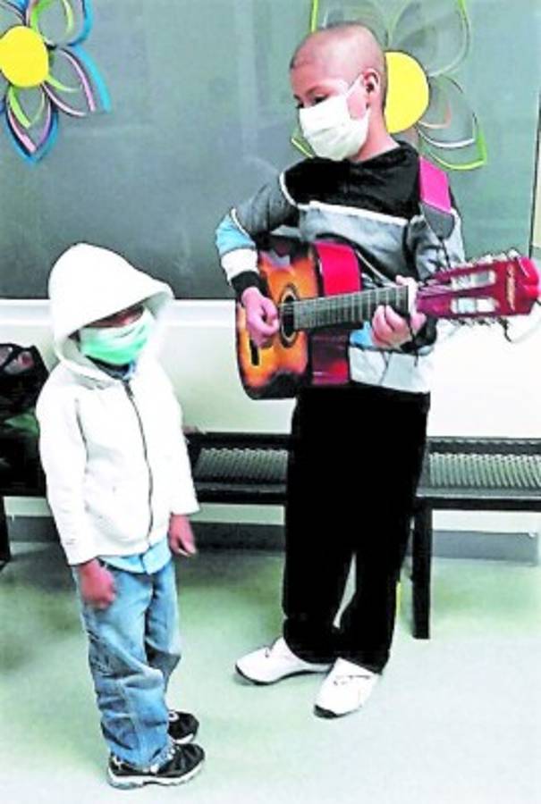 Pequeños músicos con alma de grandes guerreros