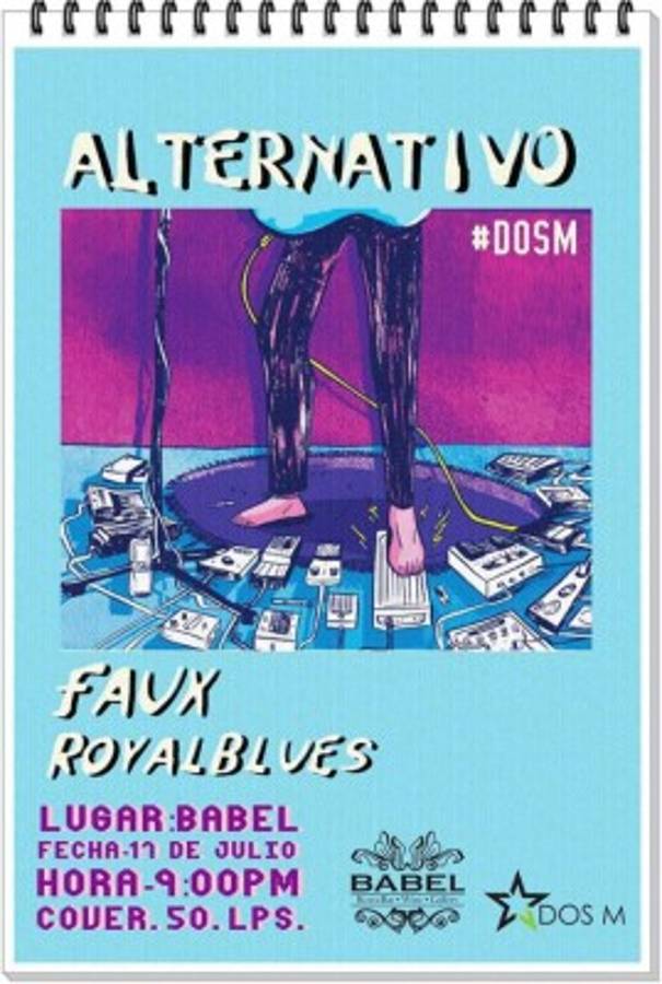 FAUX + Royale Blues en vivo