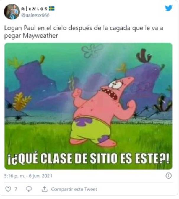 Maywheather vs Logan: Los mejores memes previo a la pelea   