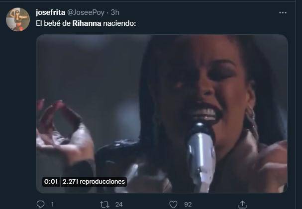 Las redes explotan con memes por el primogénito de Rihanna
