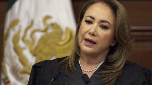 Lady Plagio, la ministra de la Corte de Suprema Justicia de México acusada de copiar su tesis