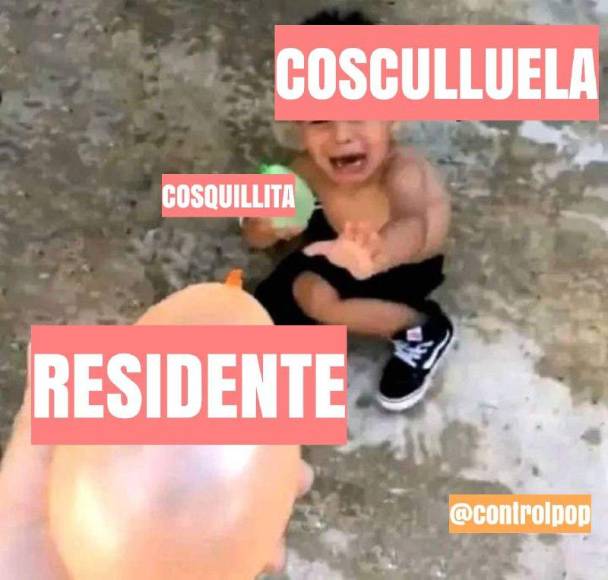 Memes por tiradera de Cosculluela y Residente Calle 13