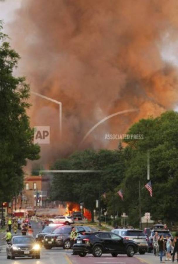 Tres heridos tras explosión en Wisconsin