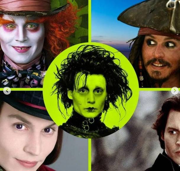 Johnny Depp cumple 59 años con una brillante trayectoria (Fotos)