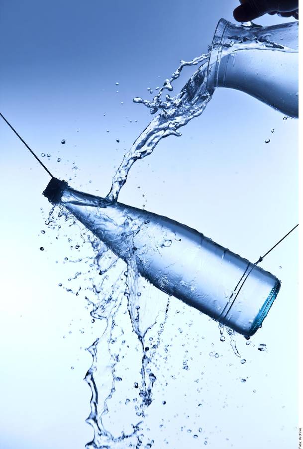 Nuestro organismo depende del agua para sobrevivir.