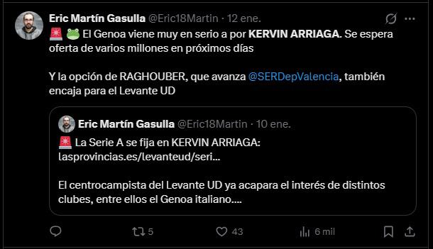 Kervin Arriaga: Lo que dicen los medios de España he Italia por posible fichaje a la Serie A