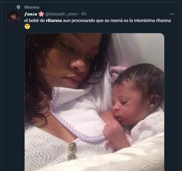 Las redes explotan con memes por el primogénito de Rihanna
