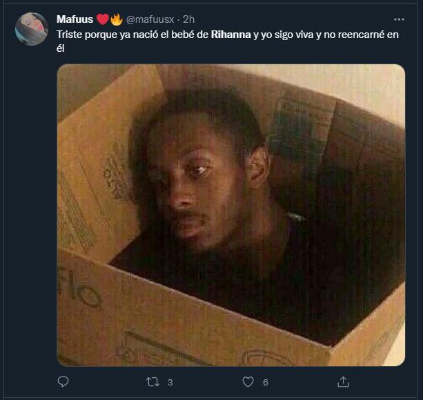 Las redes explotan con memes por el primogénito de Rihanna