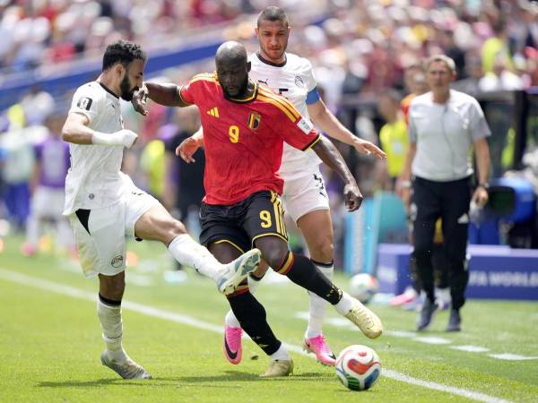 Romelu Lukaku tuvo que ingresar para salvar a Bélgica ante Egipto.
