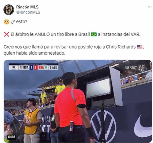 Así reaccionan medios y periodistas tras error de Said Martínez en el EEUU-Brasil