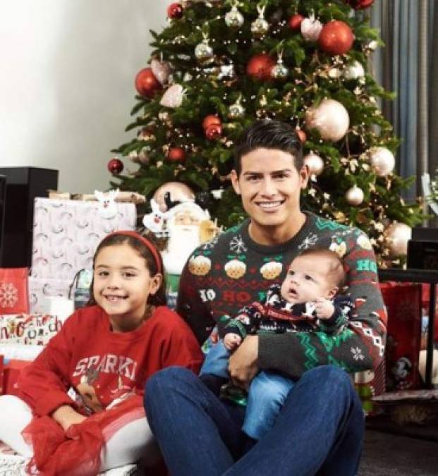 Las tiernas fotos de James Rodríguez junto a su hijo Samuel que enternecen las redes