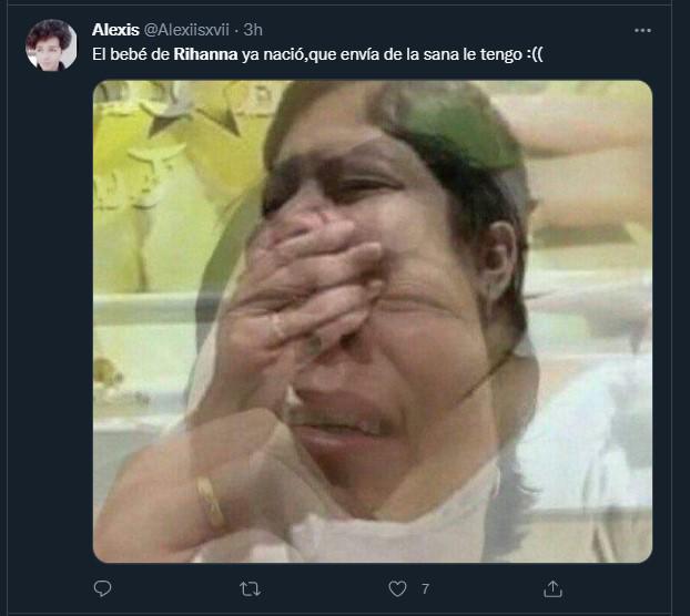 Las redes explotan con memes por el primogénito de Rihanna