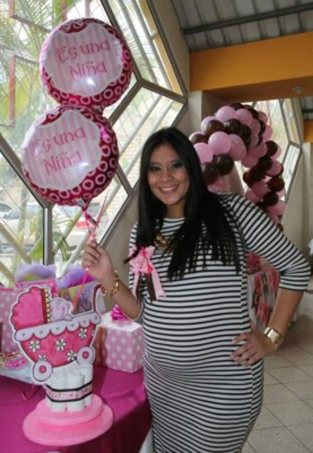 Tonos rosa para celebrar el nacimiento de Luciana