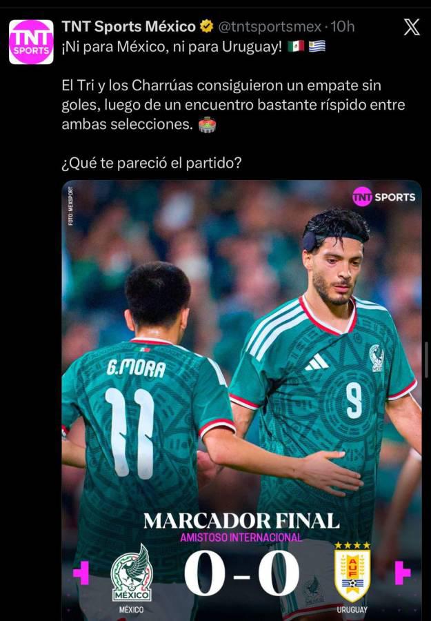 Vergüenza No pueden con Conmebol: Reacción de la prensa tras empate de México vs Uruguay