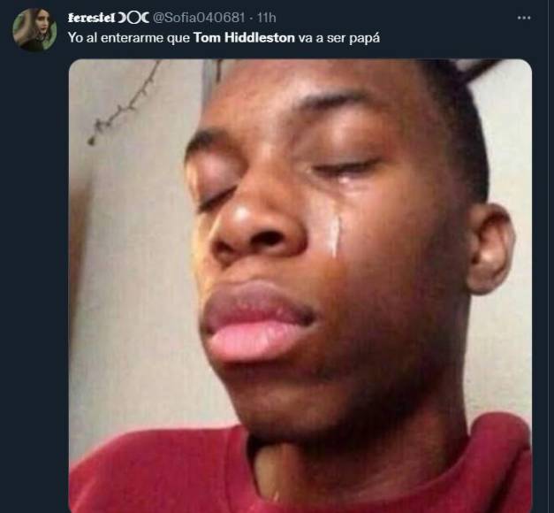 Tom Hiddleston se convertirá en padre y las redes explotan con divertidos memes de “baby Loki”