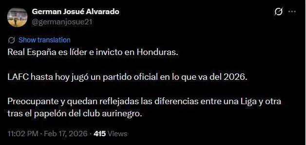 Mr Chip y famoso hondureño explotan: La reacción de la prensa tras goleada de LAFC a Real España