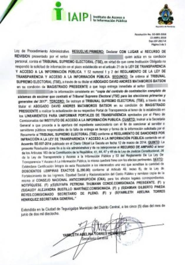 L 41 millones gastó el Tribunal Supremo Electoral en escáneres usados a medias