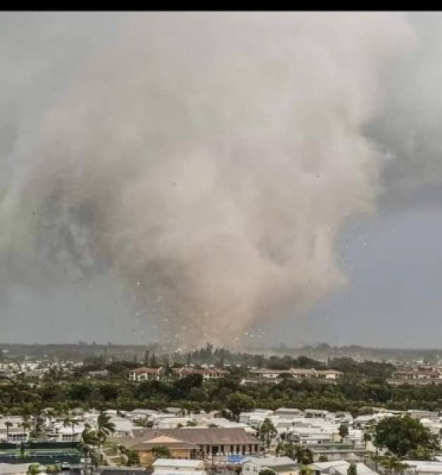 Caos y destrucción: Las imágenes que dejó el tornado en Florida