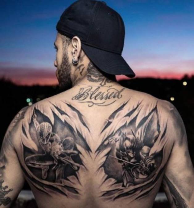 FOTOS: Conoce los tatuajes más extravagantes de los mejores futbolistas del mundo