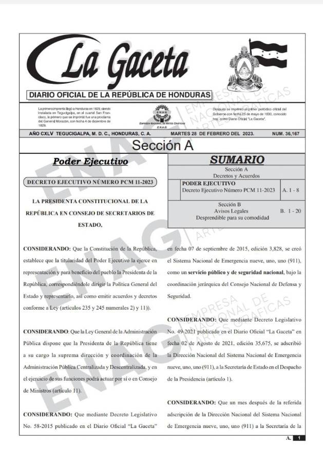 ¿Quiénes son los integrantes de la comisión interventora del 911?