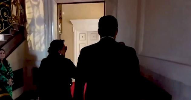 El look que lució la presidenta Xiomara Castro en la investidura de Bukele