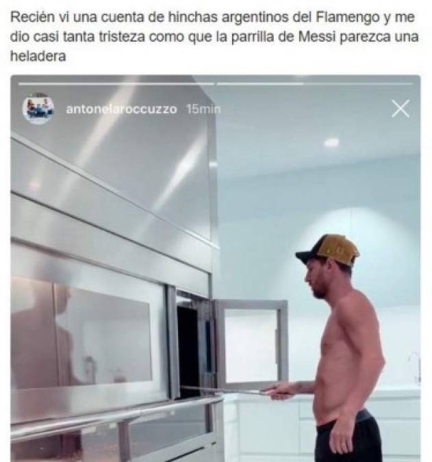 Los memes más divertidos de la lujosa parrilla de Messi