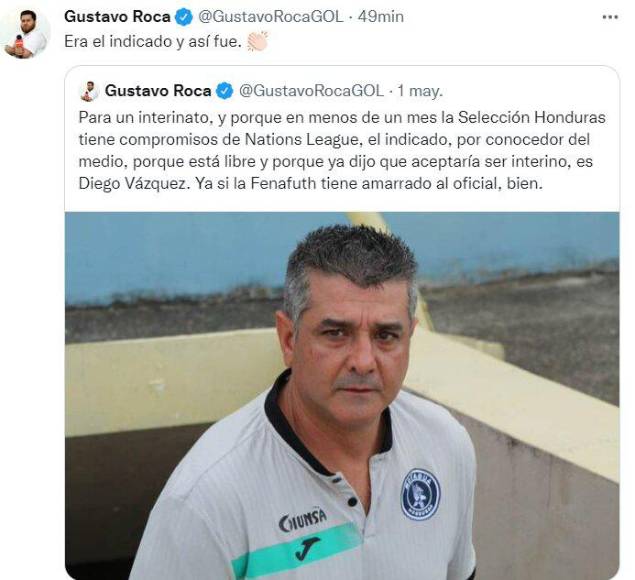 Le desean éxitos: Afición y prensa deportiva reaccionan a la llegada de Diego Vazquez a la H