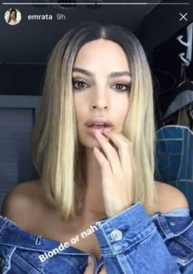 Emiliy Ratajkowski presume su cambio radical con candente foto