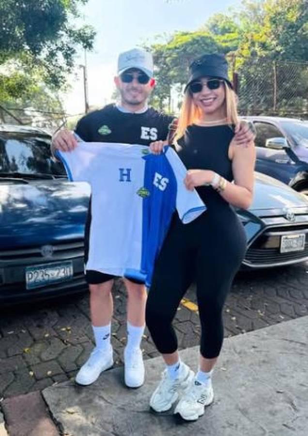 La bella hondureña que es pareja de tiktoker salvadoreño y estará en el estadio Morazán