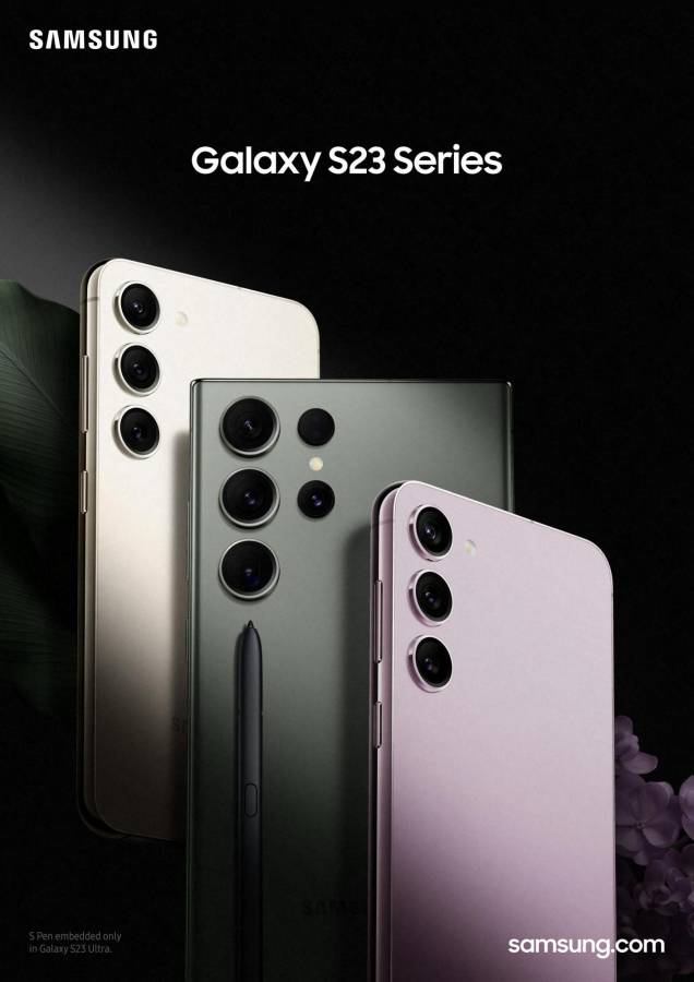 Así son los nuevos Samsung Galaxy S23