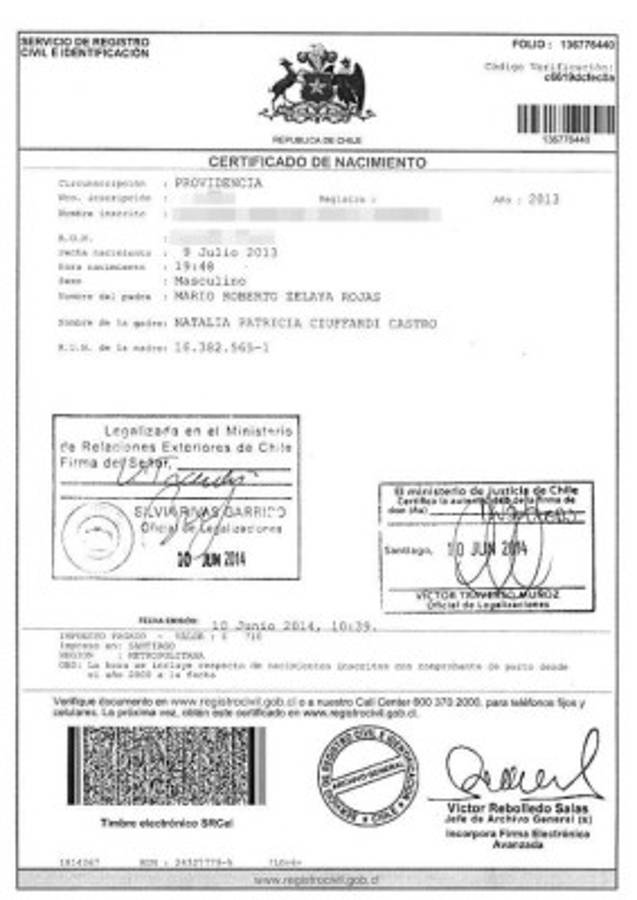 Fiscalía confirma que Zelaya tuvo hijo con testaferra