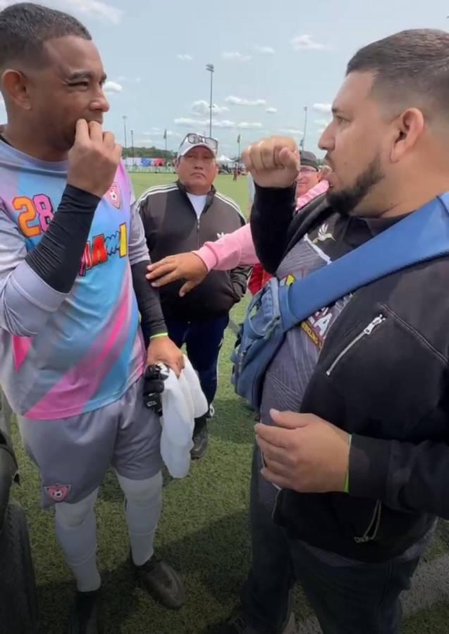 ¡Captados! Futbolistas de Olimpia y Motagua son vistos en liga burocrática en USA