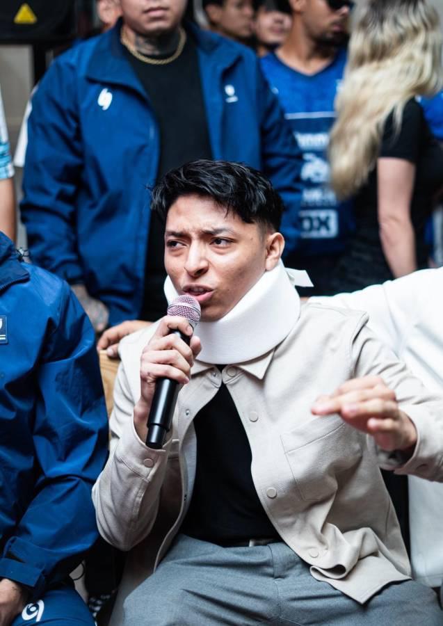 Supremo se reencuentra con su ex y show de portero en conferencia de tiktokers de Honduras y Nicaragua