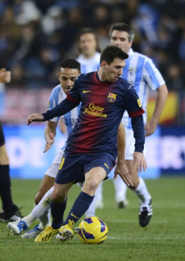Barcelona derrumba al Málaga e impone nuevo récord