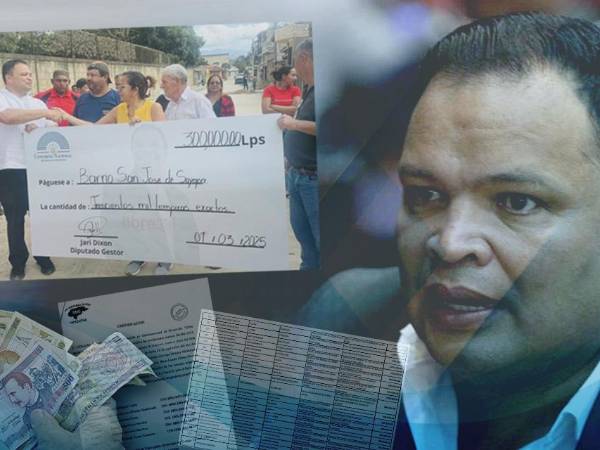 Jari Dixon gestionó más de cinco millones de lempiras a favor de una ONG constituida en 2023.