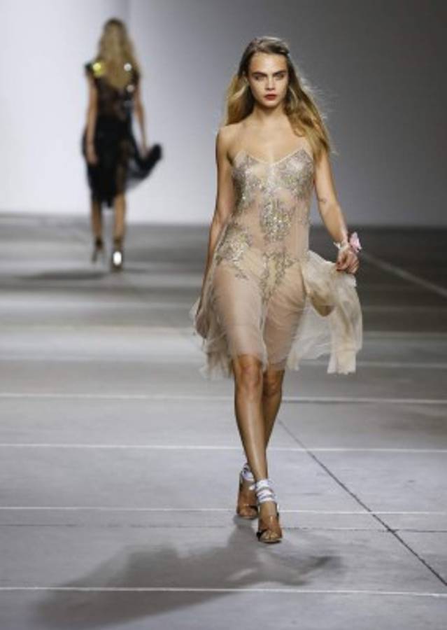 Color y sensualidad en fashion de Londres