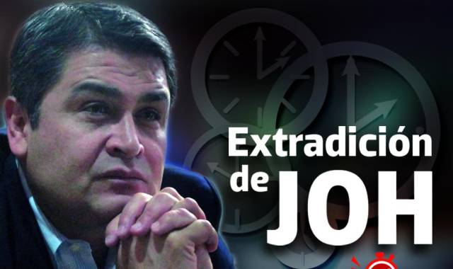 El proceso de extradición del exmandatario hondureño Juan Orlando Hernández llegó al día cero.
