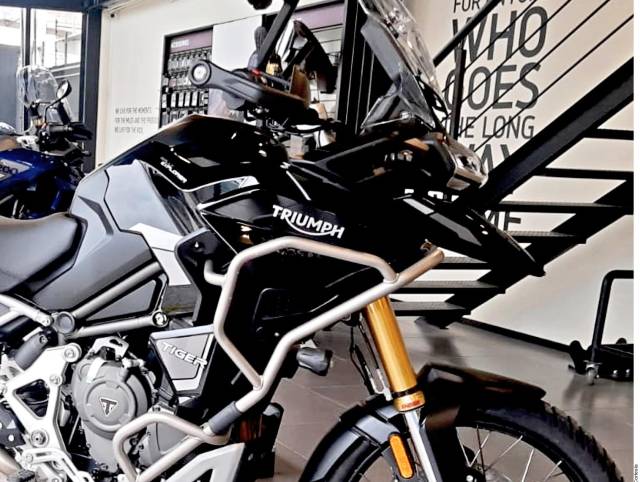 Nueva Tiger 1200: motocicleta equipada con todo para el “off road”
