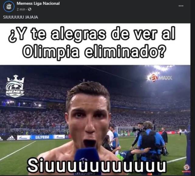 Memes destrozan al Olimpia tras ser eliminado de la Liga de Campeones de Concacaf