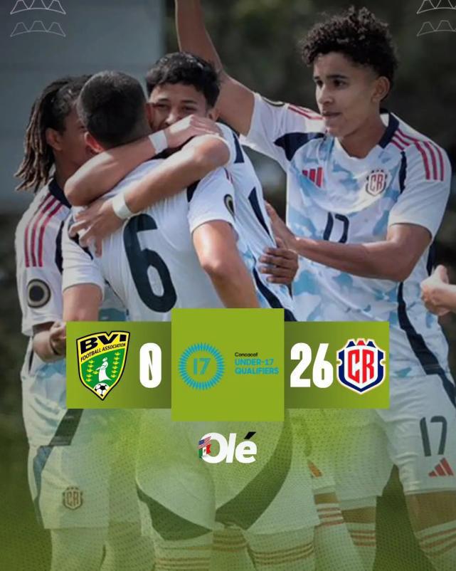 Premundial Sub-17: Selección de Concacaf impacta con goleada 26-0 en busca de la clasificación