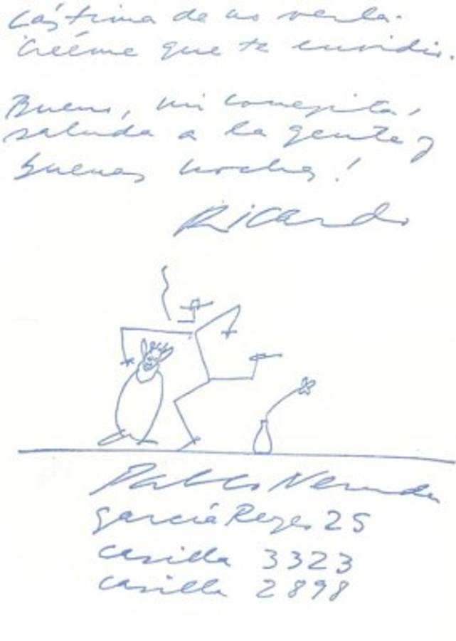 En busca de las cartas perdidas de Neruda