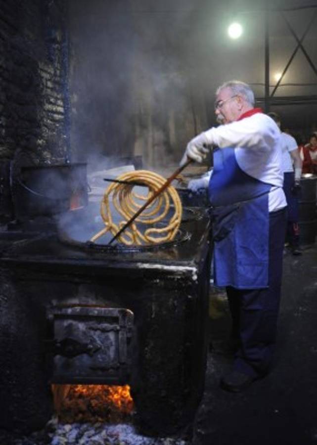 La fiesta de los toros en Pamplona