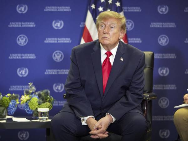 Ahora nosotros les estamos haciendo la guerra a ellos, declaró Trump ante los mandatarios al inicio del encuentro.