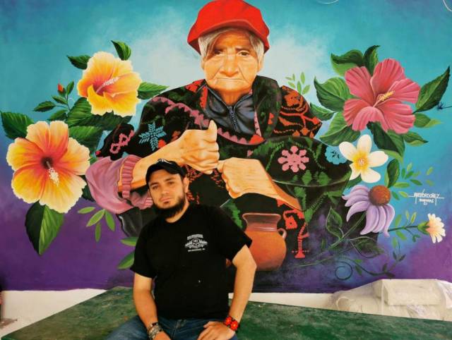 Artista de Honduras dejará su huella en México y Estados Unidos