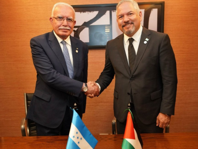 Gobierno de Honduras planea instalar un consulado en Palestina