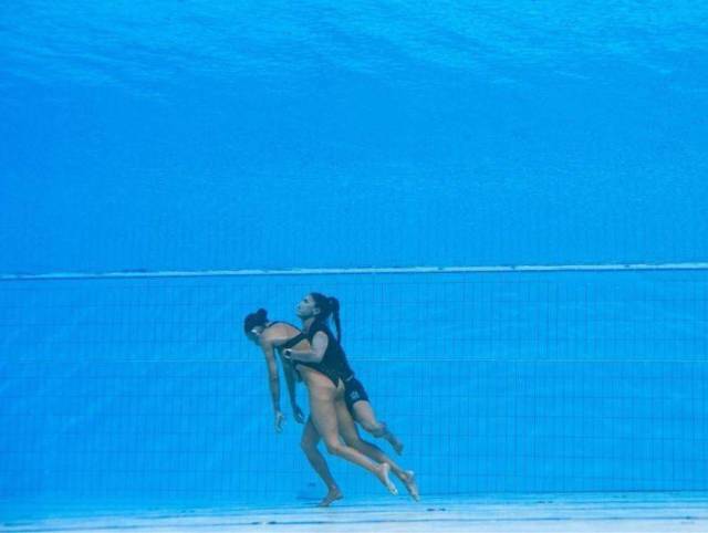 Anita Álvarez, nadadora rescatada del fondo de una piscina: “todo se volvió negro”