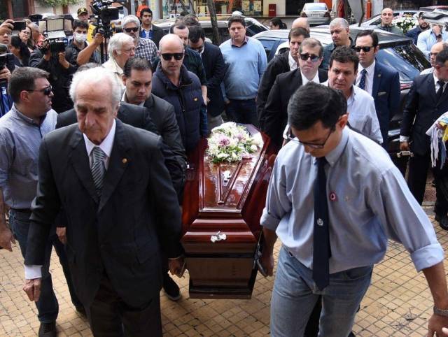 Dan último adiós a fiscal paraguayo asesinado en Colombia durante luna de miel